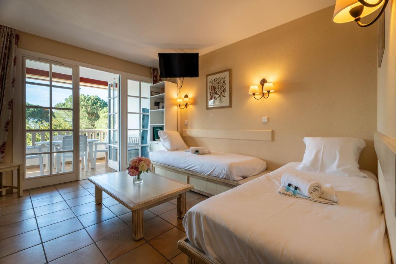 Atlantic Selection - Domaine De Bordaberry - Avec Piscine Et Vue Ocean Apartment Urrugne Luaran gambar